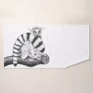 Dibujo de Lemur