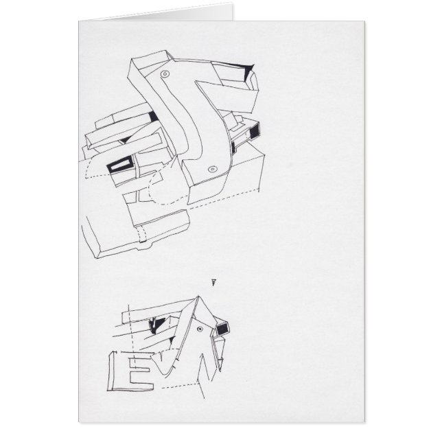 Dibujo de los juegos del edificio Jeux de Construc (Frente)