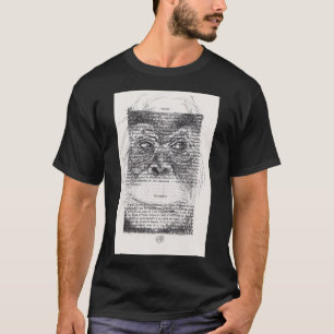 Dibujo de Orangután en la camiseta de la página de