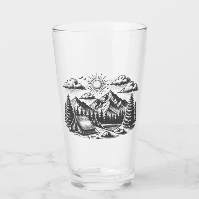 Dibujo de paisajes de época para boda (Anverso)