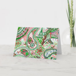 Dibujo de Paisley - navidad de fascinación