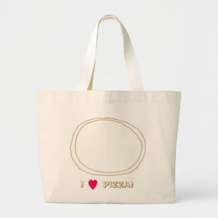 Dibujo de pizza sin logo para decorar, bolsas