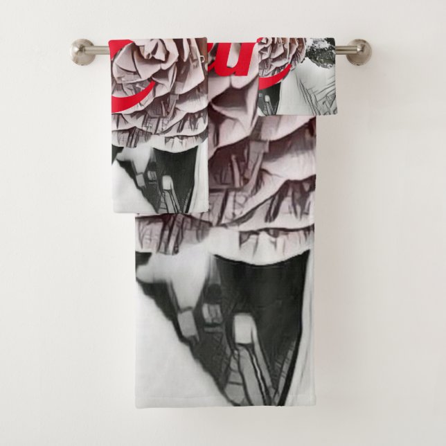 Dibujo de Rosa congelado con niebla (In situ)