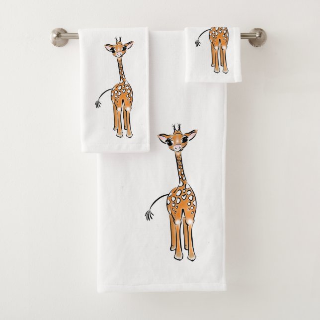Dibujo de una jirafa cutánea, animales de safari (In situ)