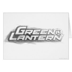 Dibujo de una linterna verde