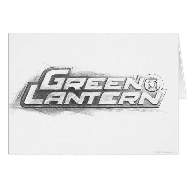 Dibujo de una linterna verde (Anverso (Horizontal))