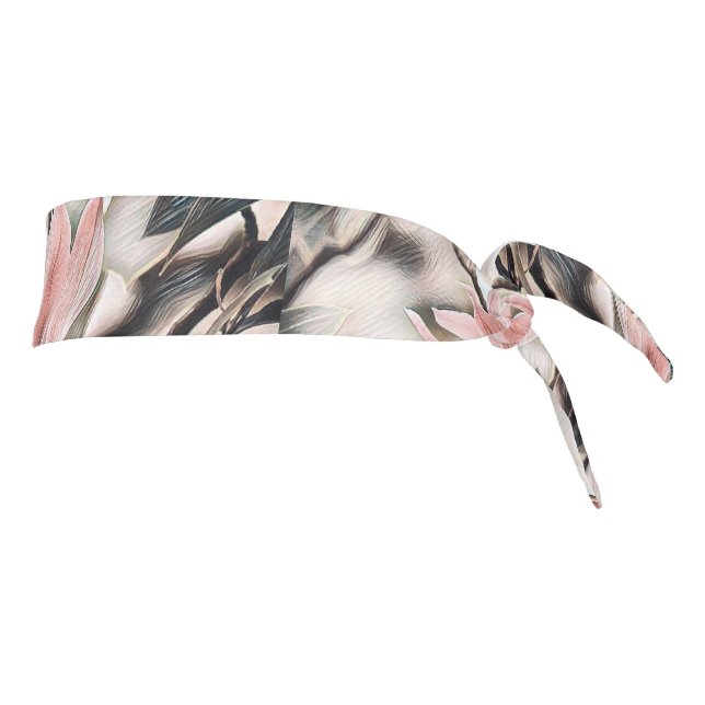 Dibujo de una rama de magnolia rosa (Girar 90)