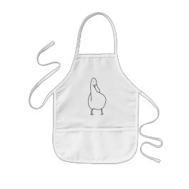 Dibujo del arte del esquema, delantales del