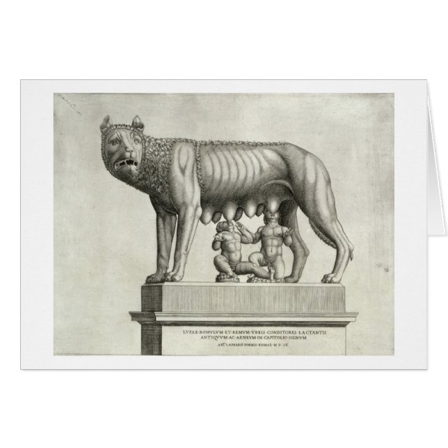 Dibujo del bronce de Etruscan del suc del (Anverso (Horizontal))