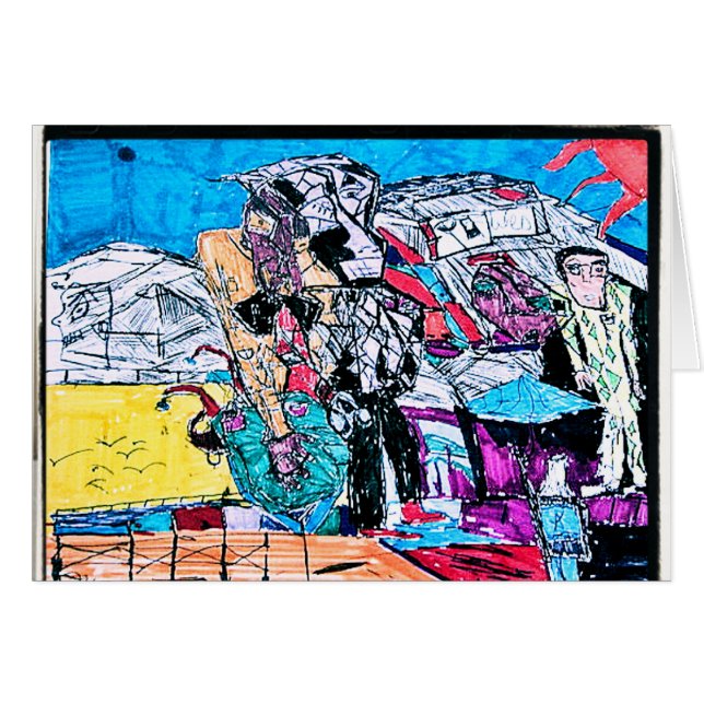 dibujo del río oro (Anverso (Horizontal))