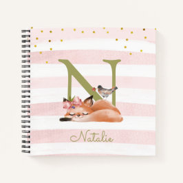 Dibujo diario del Chica del Ilustracion Fox Sleepy