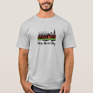 Dibujo/ilustracion de camisetas de la ciudad de Nu