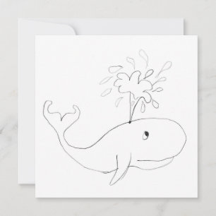 Dibujo infantil de ballenas