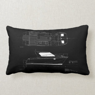 Dibujo lineal de ArrowCat 30 y almohada del