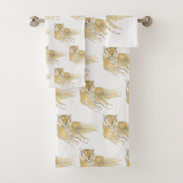 Dibujo original 2 Año del tigre chino cumpleaños B (In situ)