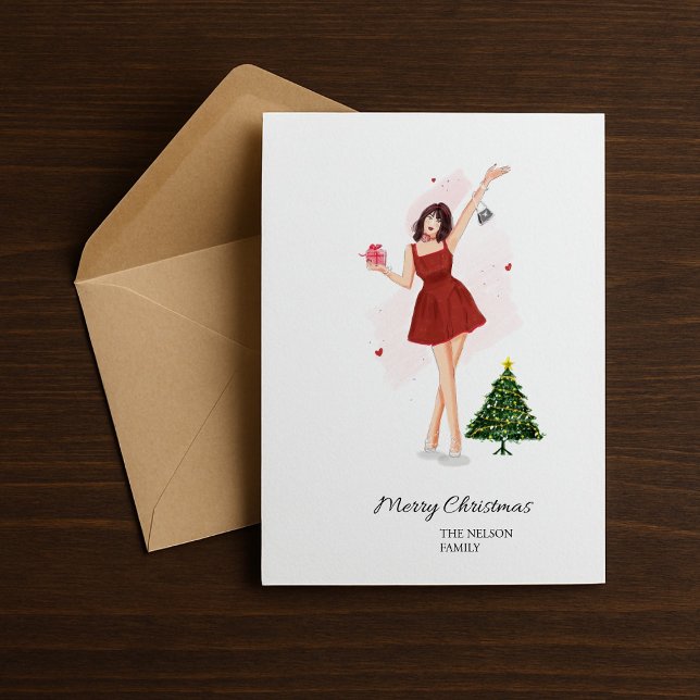 Dibujo personalizado de Feliz Navidad lindo (Subido por el creador)
