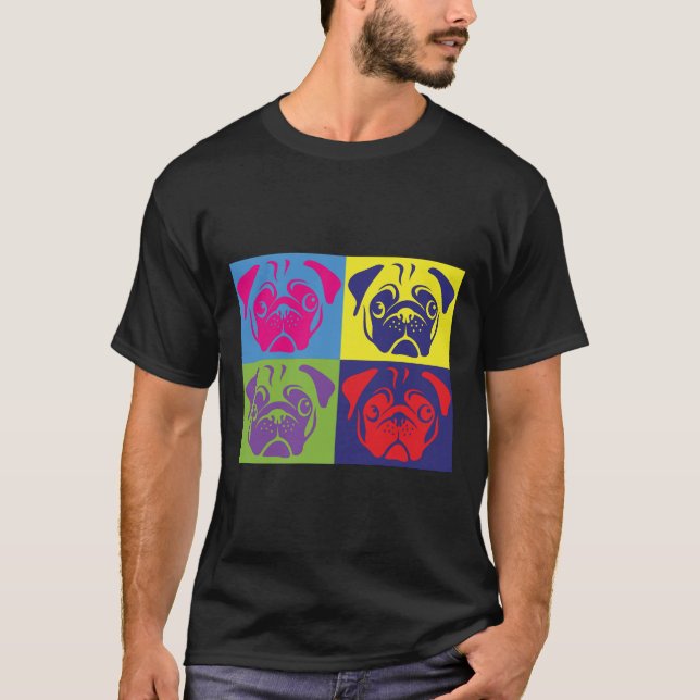 Dibujo Pop De AiReal Apparel Esencial Camiseta 70 (Anverso)