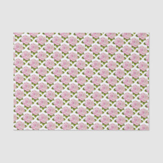 Dibujo rosa rosado de 10" x papel de tejidos de 15