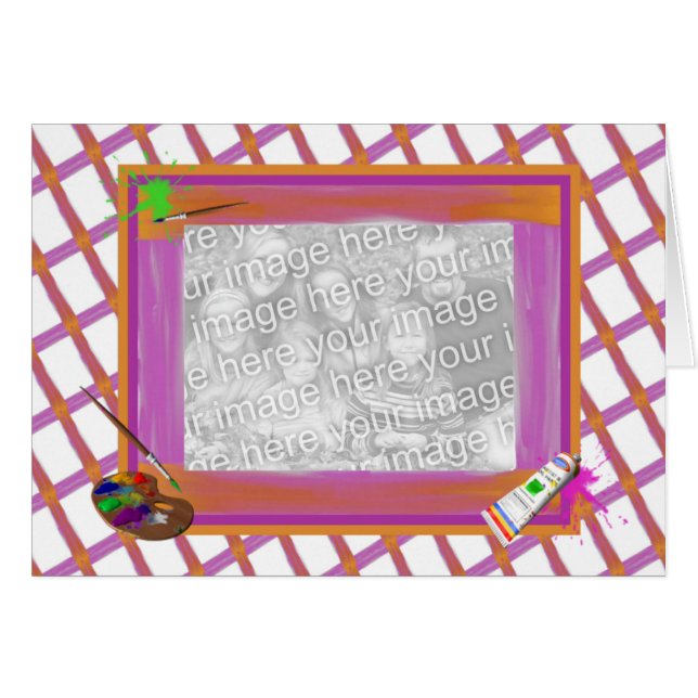 Dibujos de artistas y plantilla de paleta (Anverso (Horizontal))