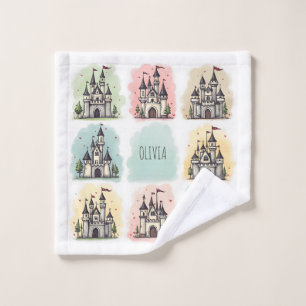 Dibujos de castillos de cuentos de hadas adorables
