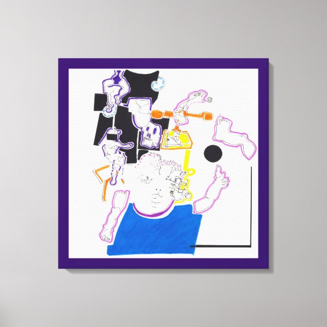 Dibujos de noche y siesta 14 muñecas y lienzo Chic (Anverso)