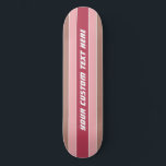 Dibujos de skateboard de texto de personalizado de<br><div class="desc">Cambie el campo de texto a lo que desee. También puede cambiar el tipo de letra y su tamaño y color utilizando la función "Personalizar it",  así como añadir más campos de texto si lo desea. Vea mi tienda para ver más artículos con este diseño y opciones de color.</div>