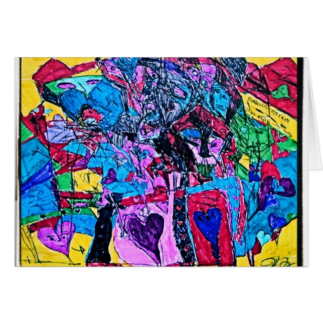 Dibujos del Mundo de Corazones (Anverso (Horizontal))