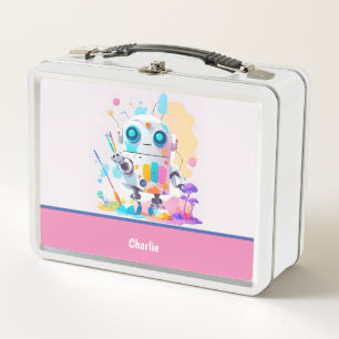 Dibujos divertidos de robots desordenados
