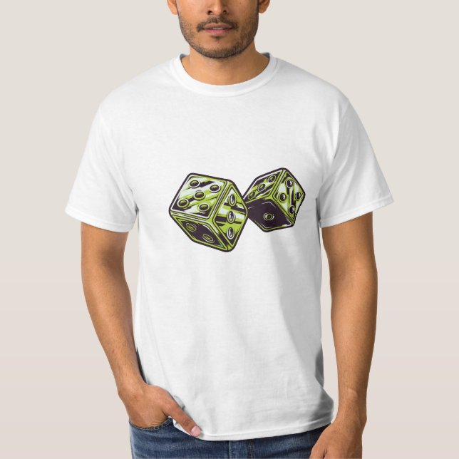 Dice- camiseta esencial. (Anverso)