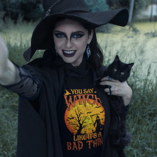 Dices Camiseta de Brujas Halloween