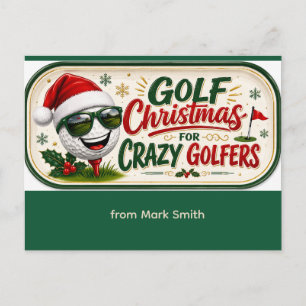Dicho divertido de golf de Navidad para golfistas