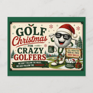 Dicho divertido de golf de Navidad para golfistas