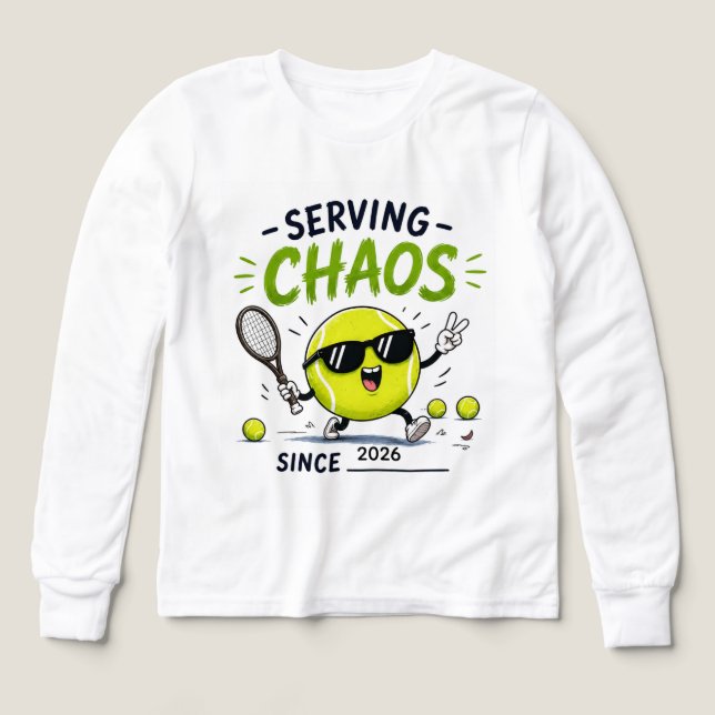 Dicho divertido de tenis (Diseño frontal)