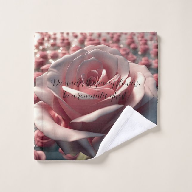 Die under the peony flowers, be a romantic ghost (Toallita)