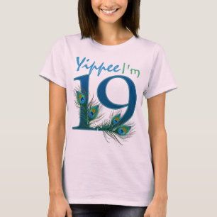 diecinueveavo Camisetas del cumpleaños