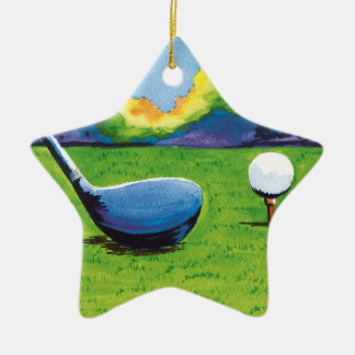 Diecinueveavo ornamento del golf del agujero
