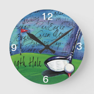 diecinueveavo Reloj de pared del agujero
