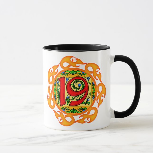diecinueveavo Taza de los regalos de cumpleaños (Derecha)