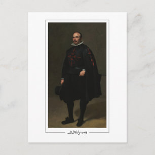 Diego Velázquez #12 - Tarjeta postal de arte fino
