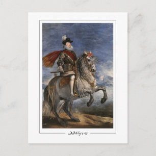 Diego Velázquez #57 - Tarjeta postal de arte fino