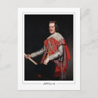 Diego Velázquez #6 - Tarjeta postal de arte fino