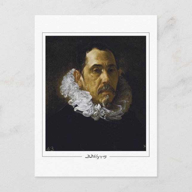 Diego Velázquez #73 - Tarjeta postal de arte fino (Anverso)
