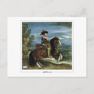 Diego Velázquez #91 - Tarjeta postal de arte fino