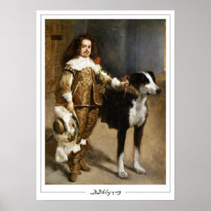 Diego Velázquez Zedign cartel de arte #108