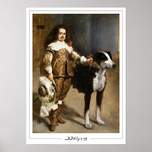 Diego Velázquez Zedign cartel de arte #108 (Frente)