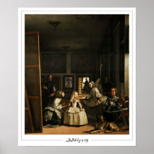 Diego Velázquez Zedign Cartel de Arte #148