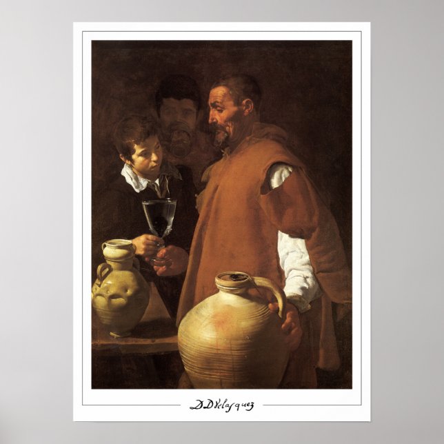 Diego Velázquez Zedign Poster de Arte #118 (Frente)
