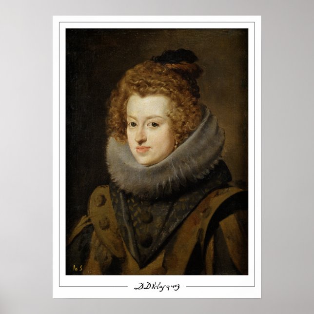 Diego Velázquez Zedign Poster de Arte #119 (Frente)