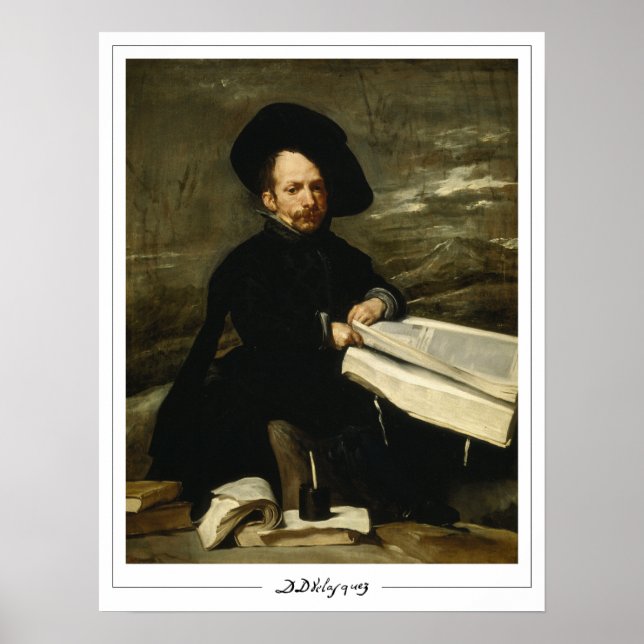 Diego Velázquez Zedign Poster de Arte #31 (Frente)