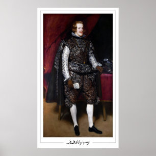 Diego Velázquez Zedign Poster de Arte #75